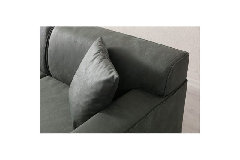 Malpani Sofa med Divan 4-sits - Grøn - Møbler - Sofaer - Sofa med chaiselong