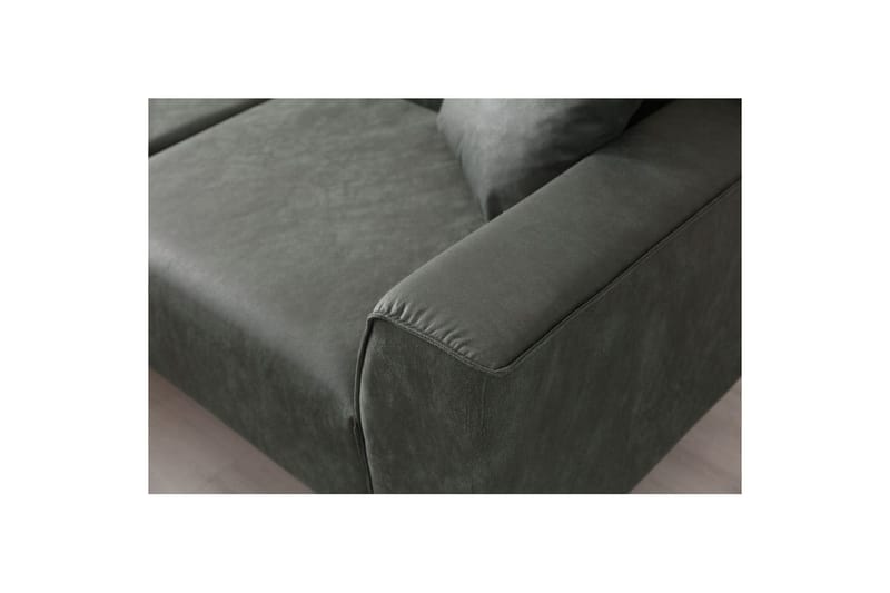 Malpani Sofa med Divan 4-sits - Grøn - Møbler - Sofaer - Sofa med chaiselong