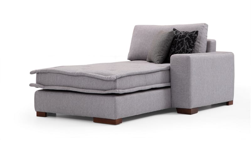 Mamerto Sofa m. Chaiselong 4-Pers. - Lysegrå - Møbler - Sofaer - Sofa med chaiselong