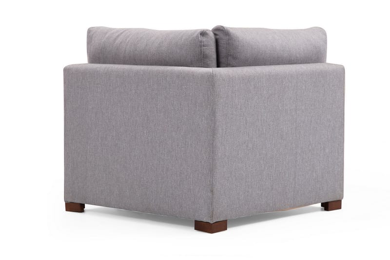 Mamerto Sofa m. Chaiselong 4-Pers. - Lysegrå - Sofa med chaiselong - 4 personers sofa med chaiselong