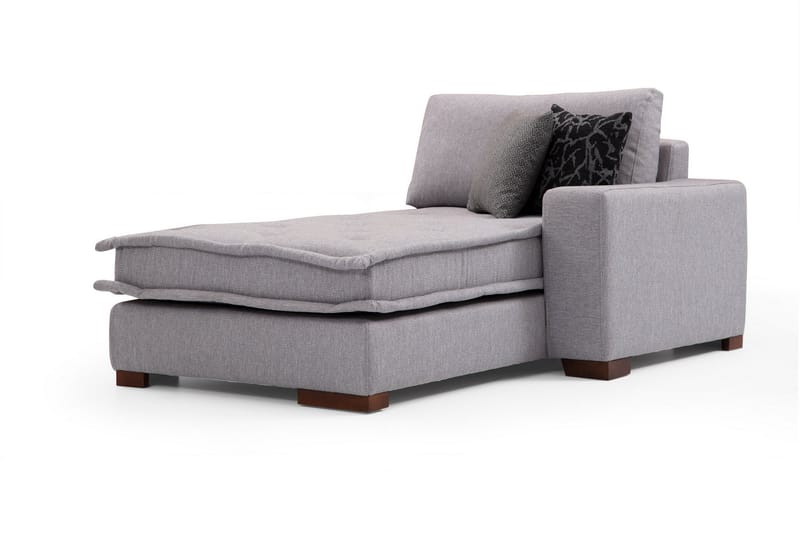 Mamerto Sofa m. Chaiselong 4-Pers. - Lysegrå - Sofa med chaiselong - 4 personers sofa med chaiselong