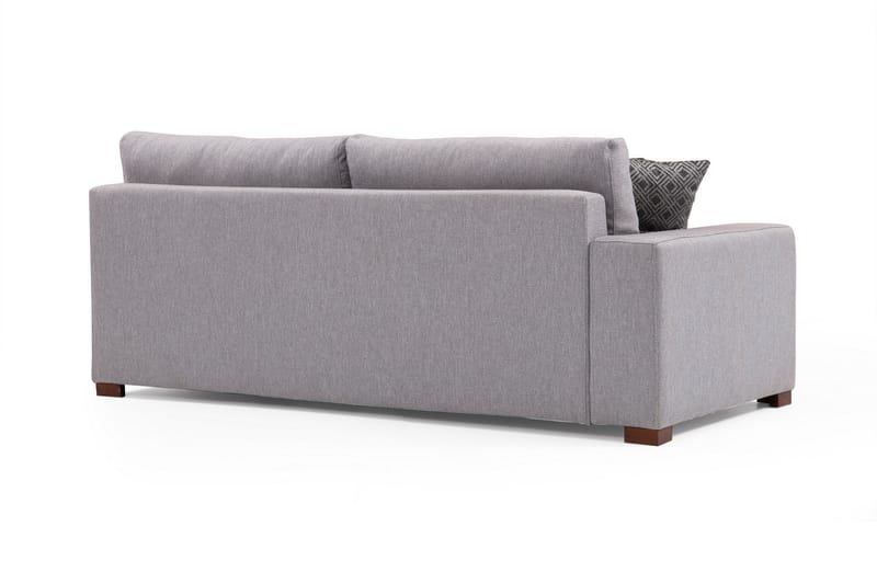 Mamerto Sofa m. Chaiselong 4-Pers. - Lysegrå - Sofa med chaiselong - 4 personers sofa med chaiselong