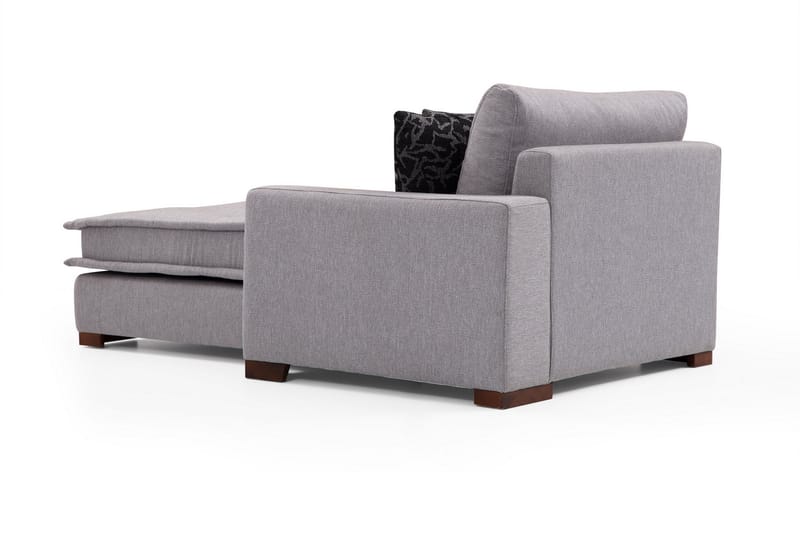 Mamerto Sofa m. Chaiselong 4-Pers. - Lysegrå - Møbler - Sofaer - Sofa med chaiselong