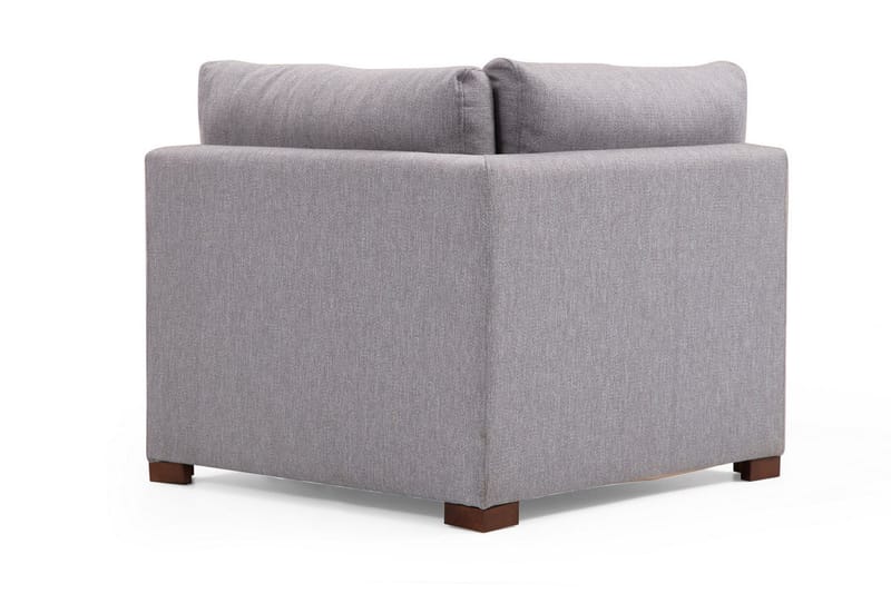 Mamerto Sofa m. Chaiselong 4-Pers. - Lysegrå - Møbler - Sofaer - Sofa med chaiselong
