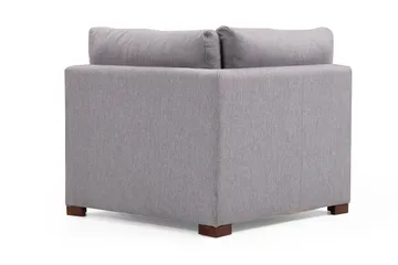 Mamerto Sofa m. Chaiselong 4-Pers. - Lysegrå - Møbler - Sofaer - Hjørnesofa - Hjørnesofa med chaiselong