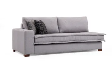 Mamerto Sofa m. Chaiselong 4-Pers. - Lysegrå - Møbler - Sofaer - Sofa med chaiselong
