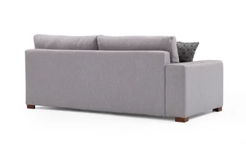 Mamerto Sofa m. Chaiselong 4-Pers. - Lysegrå - Møbler - Sofaer - Sofa med chaiselong