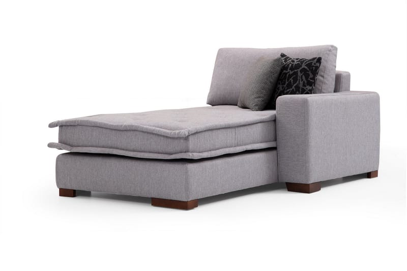 Mamerto Sofa m. Chaiselong 4-Pers. - Lysegrå - Møbler - Sofaer - Sofa med chaiselong