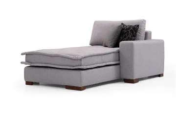Mamerto Sofa m. Chaiselong 4-Pers. - Lysegrå - Møbler - Sofaer - Hjørnesofa - Hjørnesofa med chaiselong