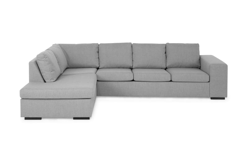 Memphis 3-Personer med Chaiselong Large Venstre - Lysegrå - 3 personers sofa med chaiselong - Sofa med chaiselong