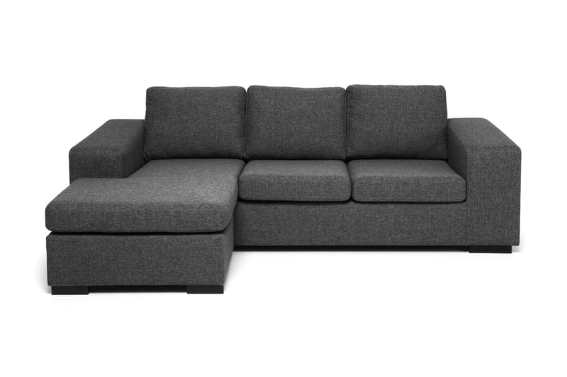 Memphis Divasofa 3-Personer Vendbar - Mørkegrå - Sofa med chaiselong - 3 personers sofa med chaiselong