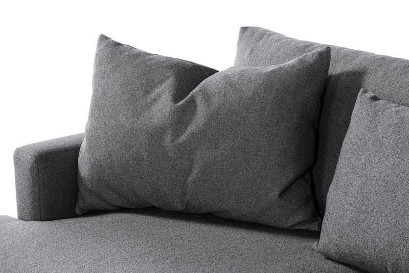 Menard 4-sits Dyb Soffa med Schäslong Höger - Mørkegrå - Møbler - Sofaer - Sofa med chaiselong