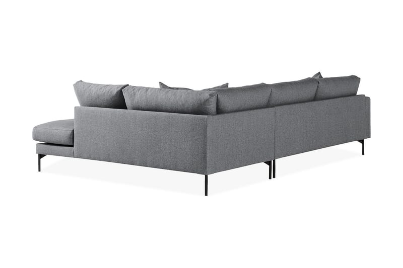 Menard 4-sits Dyb Soffa med Schäslong Höger - Mørkegrå - Møbler - Sofaer - Sofa med chaiselong