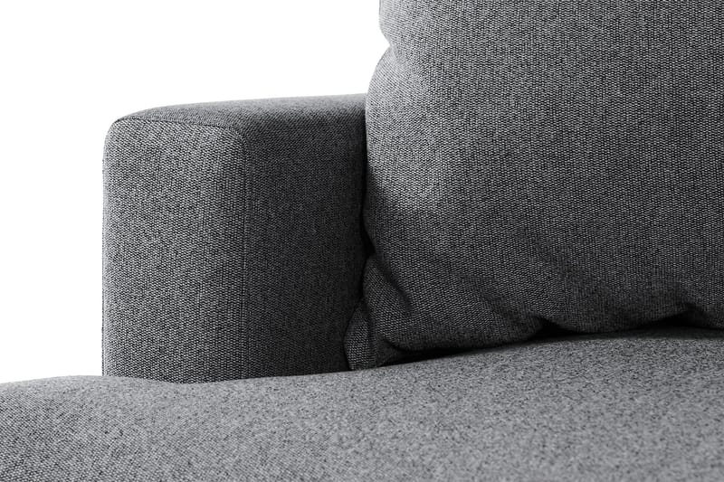 Menard 4-sits Dyb Soffa med Schäslong Höger - Mørkegrå - Møbler - Sofaer - Sofa med chaiselong