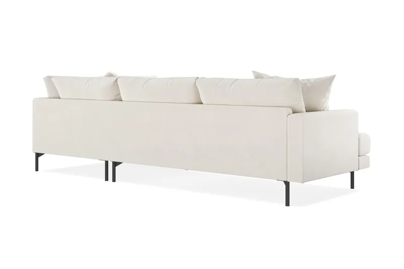 Menard 4-sits Soffa med Schäslong Höger - Cremehvid - Møbler - Sofaer - Sofa med chaiselong