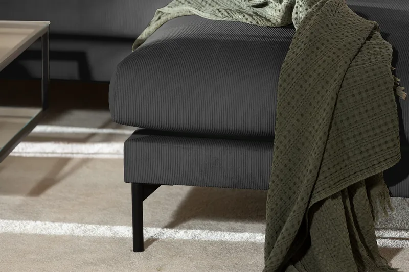 Menard 4-sits Soffa med Schäslong Höger - Grå - Møbler - Sofaer - Sofa med chaiselong