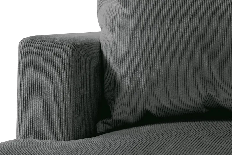 Menard 4-sits Soffa med Schäslong Höger - Grå - Møbler - Sofaer - Sofa med chaiselong