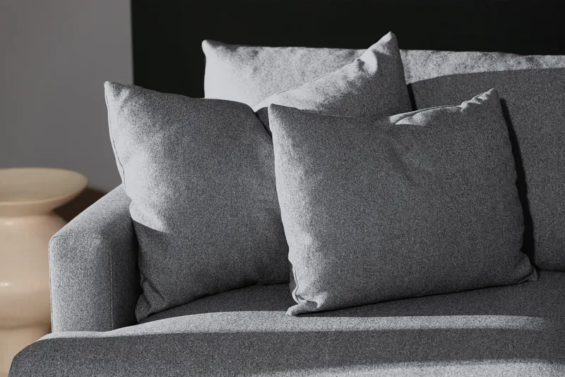 Menard 4-sits Soffa med Schäslong Höger - Grå - Møbler - Sofaer - Sofa med chaiselong