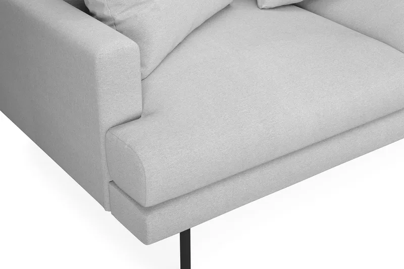 Menard 4-sits Soffa med Schäslong Höger - Lysegrå - Møbler - Sofaer - Sofa med chaiselong