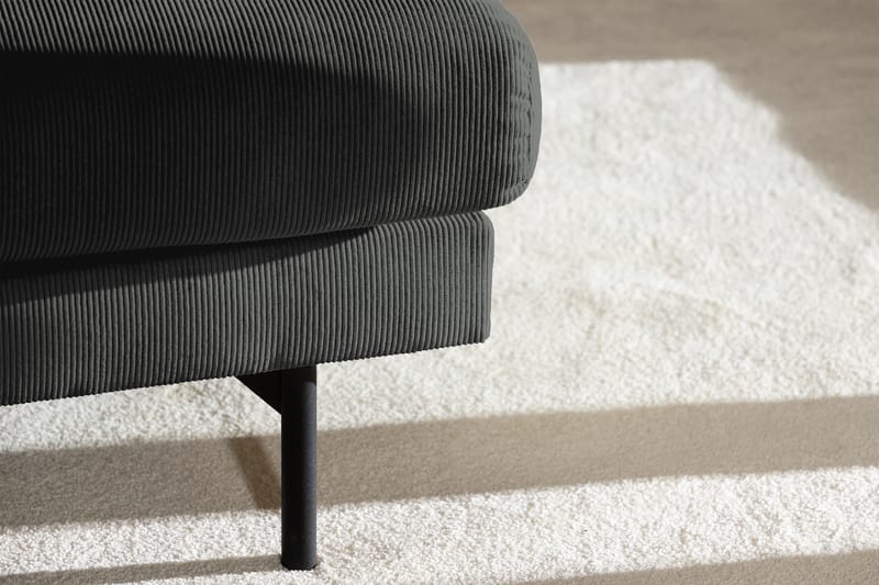Menard 4-personers Venstrevendt L-formet Chaiselongsofa i Manchester - Grå - Møbler - Sofaer - Sofa med chaiselong