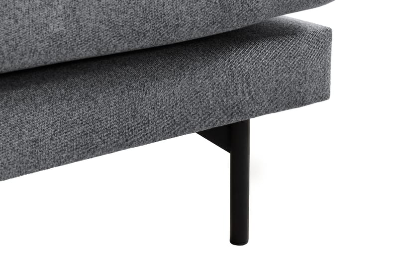 Menard 4-personers Venstrevendt L-formet Chaiselongsofa i Stof - Mørkegrå - Møbler - Sofaer - Sofa med chaiselong