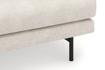 Menard 4-personers Venstrevendt L-formet Divansofa i Stof - Beige - Møbler - Sofaer - Sofa med chaiselong