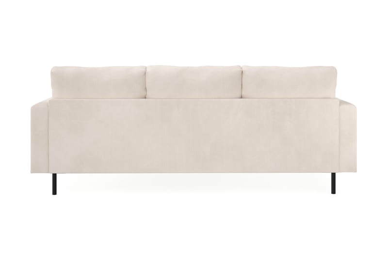 Menard Compact 3-personers Højrevendt L-formet Divansofa i Manchester - Beige - Møbler - Sofaer - Sofa med chaiselong