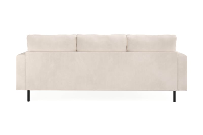 Menard Compact 3-personers Venstrevendt L-formet Divansofa i Manchester - Beige - Møbler - Sofaer - Sofa med chaiselong