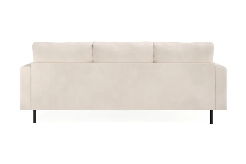 Menard Compact 3-personers Venstrevendt L-formet Divansofa i Manchester - Beige - Møbler - Sofaer - Sofa med chaiselong