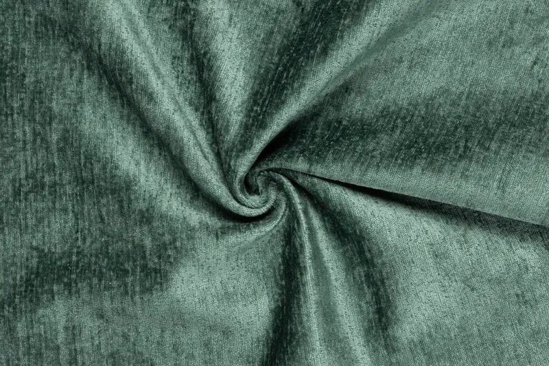 Menard Compact 3-personers Venstrevendt L-formet Divansofa i Fløjl - Mørkegrøn - Møbler - Sofaer - Sofa med chaiselong