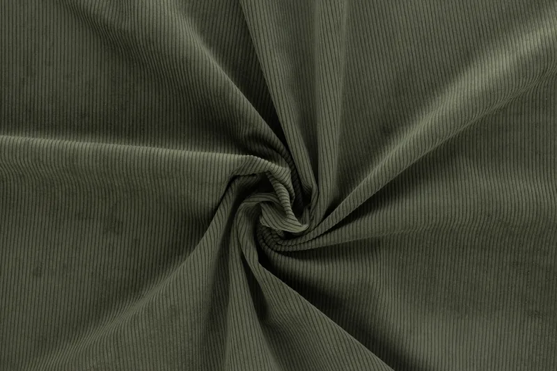 Menard Compact 4-personers Højrevendt L-formet Chaiselongsofa i Manchester - Grøn - Møbler - Sofaer - Sofa med chaiselong