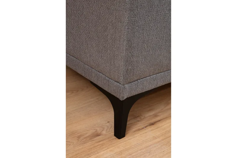 Mississauga Chaiselongsofa 3-personers - Grå - Møbler - Sofaer - Sofa med chaiselong - 3 personers sofa med chaiselong