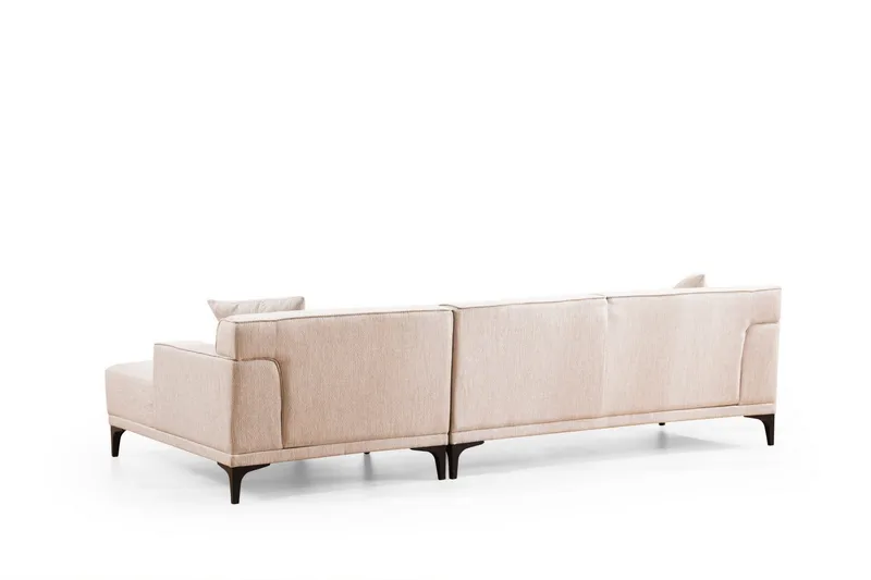 Mississauga Chaiselongsofa 3-personers - Hvid - Møbler - Sofaer - Sofa med chaiselong - 3 personers sofa med chaiselong
