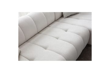 Mississauga Sofa med divan 3-personers - Hvid - Møbler - Sofaer - Sofa med chaiselong