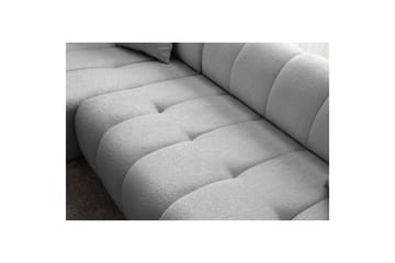 Mississauga Sofa med divan 3-personers - Grå - Møbler - Sofaer - Sofa med chaiselong