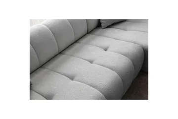 Mississauga Sofa med divan 3-personers - Grå - Møbler - Sofaer - Sofa med chaiselong