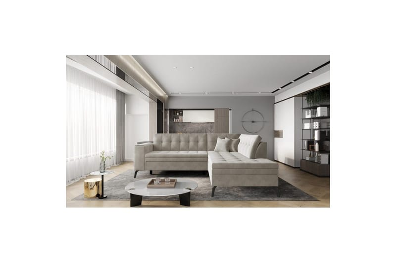 Modulsofa Eltap Lanvin 260x210x93 cm - Sola 18, Højre - Møbler - Sofaer - Sofa med chaiselong