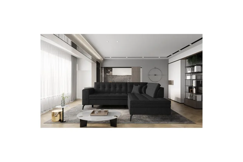 Modulsofa Eltap Lanvin 260x210x93 cm - Vero 10, Højre - Møbler - Sofaer - Sofa med chaiselong