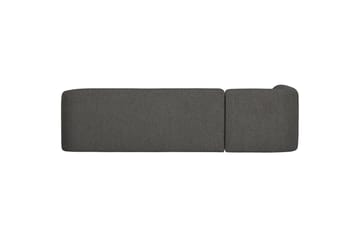 Mooli Sofa med Chaiselong 3-personers - Grå/Sort - Møbler - Sofaer - Sofa med chaiselong - 3 personers sofa med chaiselong