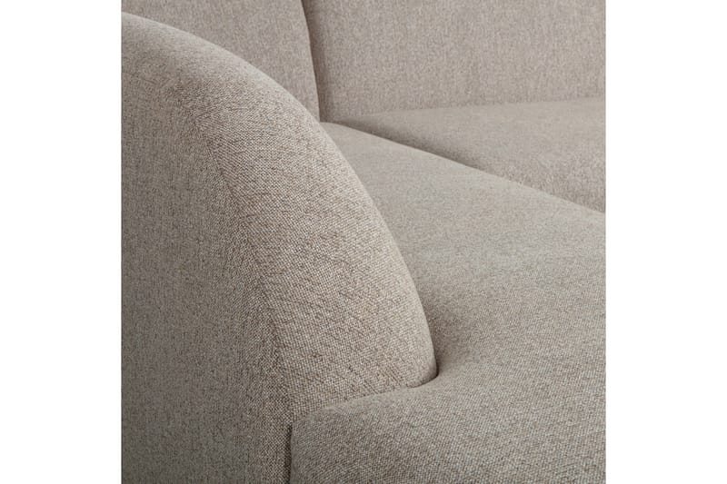 Mooli Sofa med Chaiselong 3-personers - Naturmelange - Sofa med chaiselong - 3 personers sofa med chaiselong