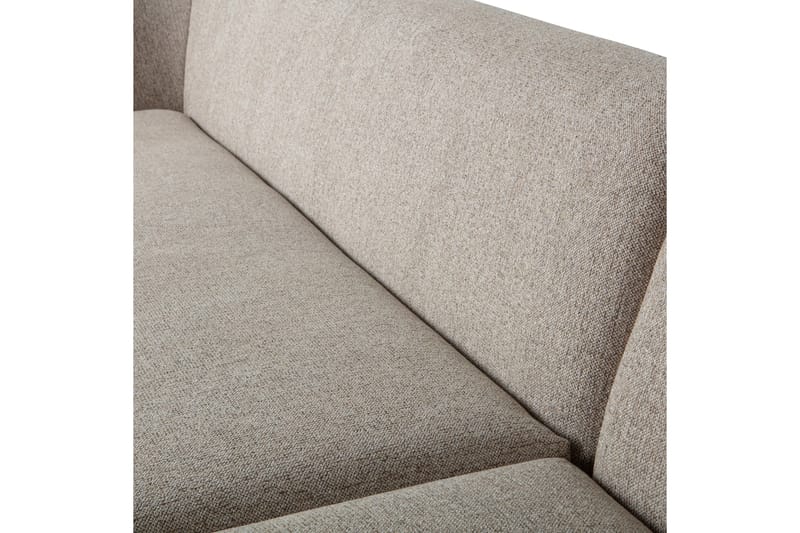Mooli Sofa med Chaiselong 3-personers - Naturmelange - Sofa med chaiselong - 3 personers sofa med chaiselong