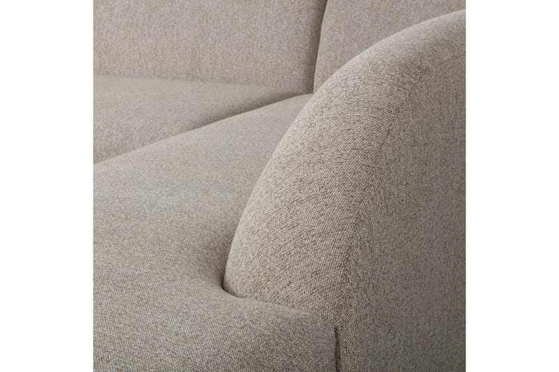 Mooli Sofa med Chaiselong 3-personers - Naturmelange - Sofa med chaiselong - 3 personers sofa med chaiselong