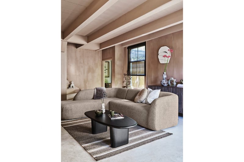 Mooli Sofa med Chaiselong 3-personers - Naturmelange - Møbler - Sofaer - Sofa med chaiselong