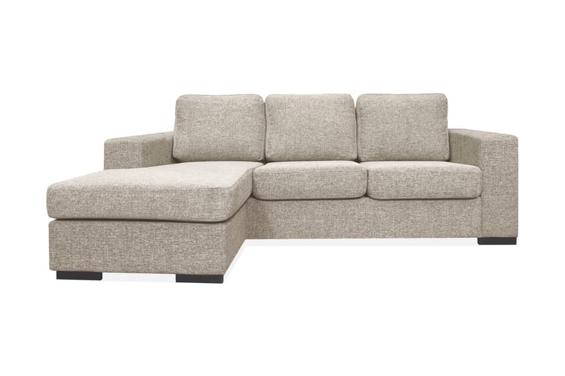 Nebraska Chaiselongsofa 3-pers Vendbar - Beige - Møbler - Sofaer - Sofa med chaiselong