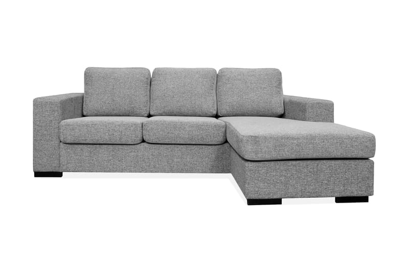 Nebraska Chaiselongsofa 3-pers Vendbar - Lysegrå - Møbler - Sofaer - Sofa med chaiselong