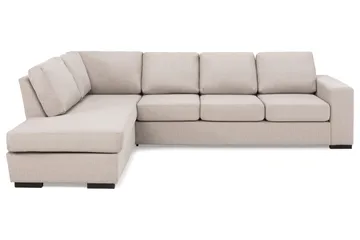 Nebraska Chaiselongsofa 4-pers Venstre - Beige - Møbler - Sofaer - Sofa med chaiselong