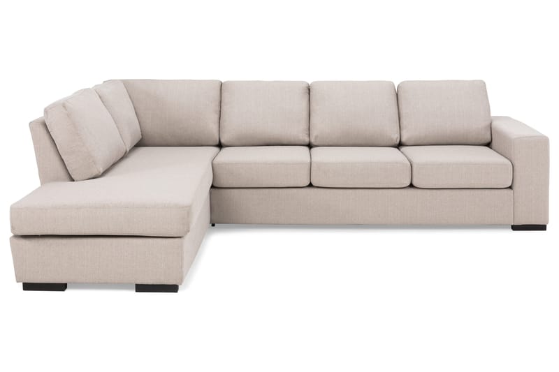 Nebraska Chaiselongsofa 4-pers Venstre - Beige - Møbler - Sofaer - Sofa med chaiselong