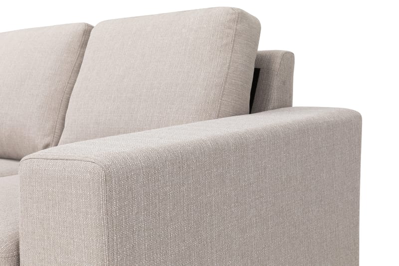 Nebraska Chaiselongsofa 4-pers Venstre - Beige - Møbler - Sofaer - Sofa med chaiselong