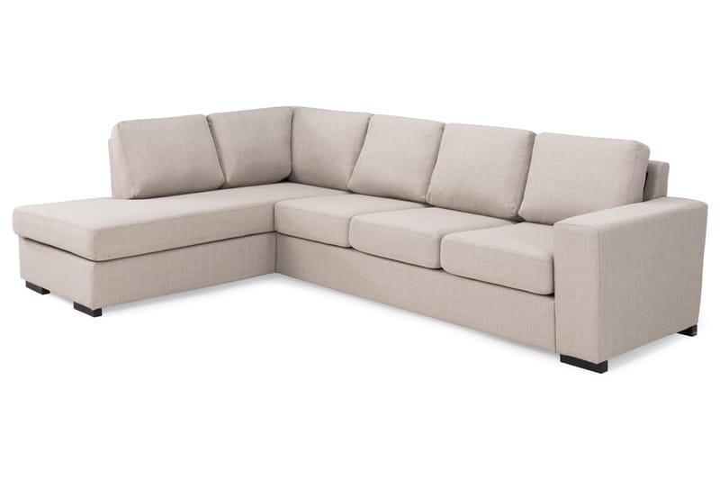 Nebraska Chaiselongsofa 4-pers Venstre - Beige - Møbler - Sofaer - Sofa med chaiselong