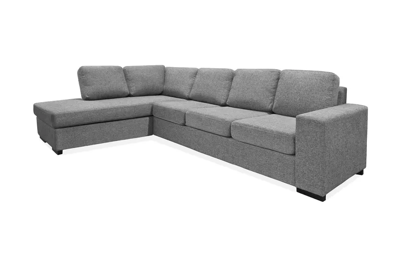 Nebraska Chaiselongsofa 4-pers Venstre - Lysegrå - Møbler - Sofaer - Sofa med chaiselong